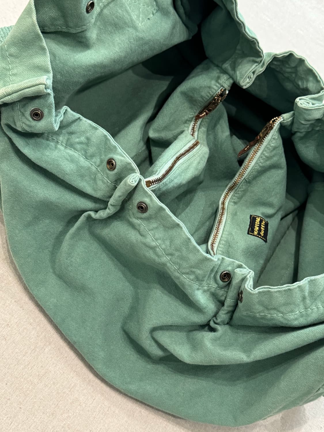 캐피탈 헤비 캔버스 멀티 스페이스 토트백 상품이미지7