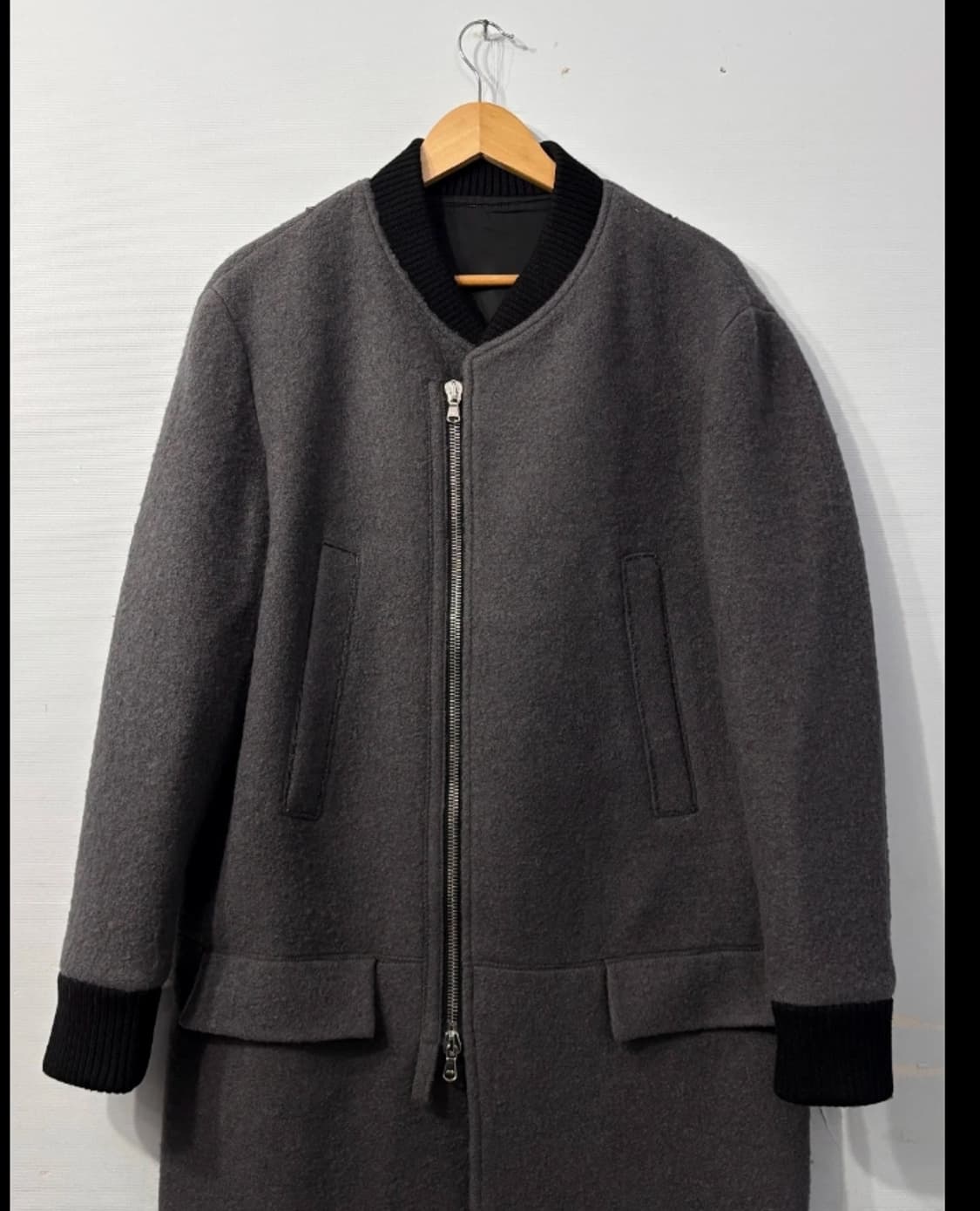 정품 솔리드옴므 우영미 남성 코트 100 상품이미지2