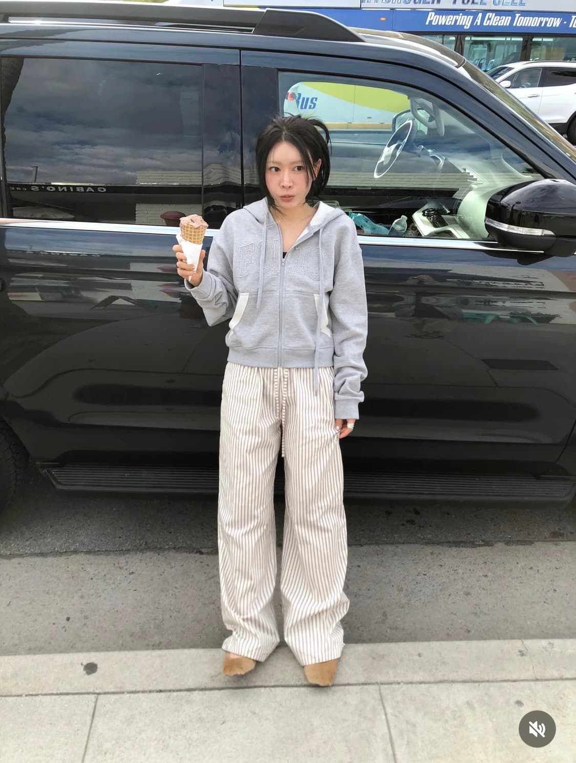 포에토 소프트 후드 집업 새상품 위아썸 리본빛 타낫 소프트서울 윤슬샵 상품이미지6