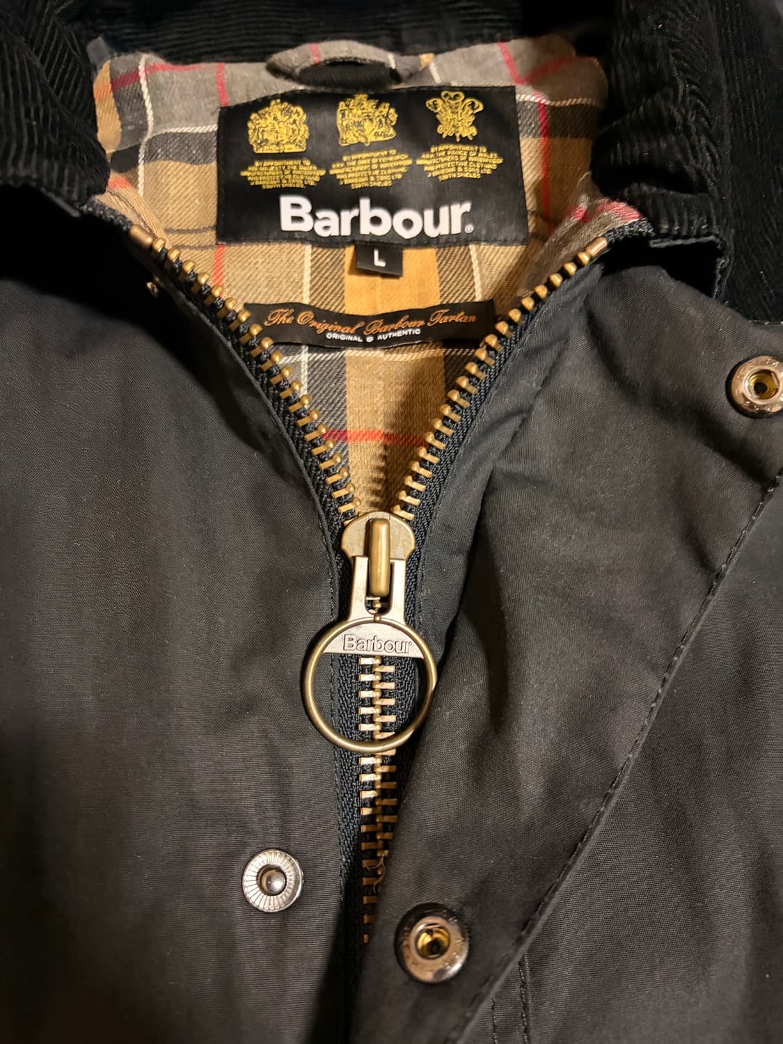 바버비데일 블랙 L 상품이미지6