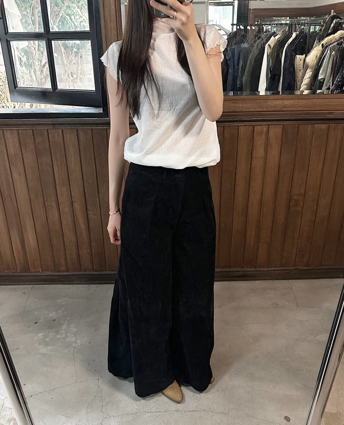 KAPITAL pleated wide corduroy pants 상품이미지2
