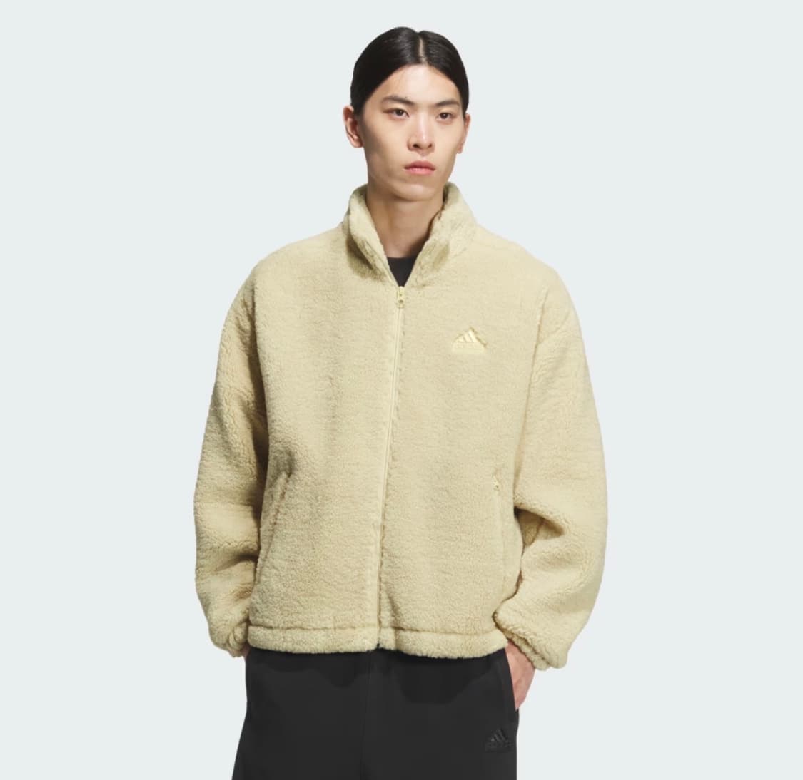 [새상품] L ) 아디다스 뽀글이 플리스 자켓 상품이미지2