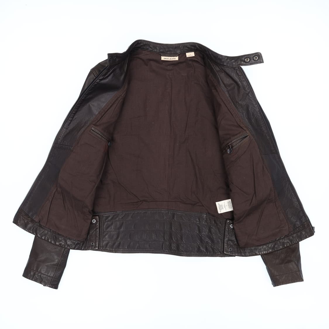 M DKNY 유틸리티 포켓 가죽 자켓 N7189 상품이미지6