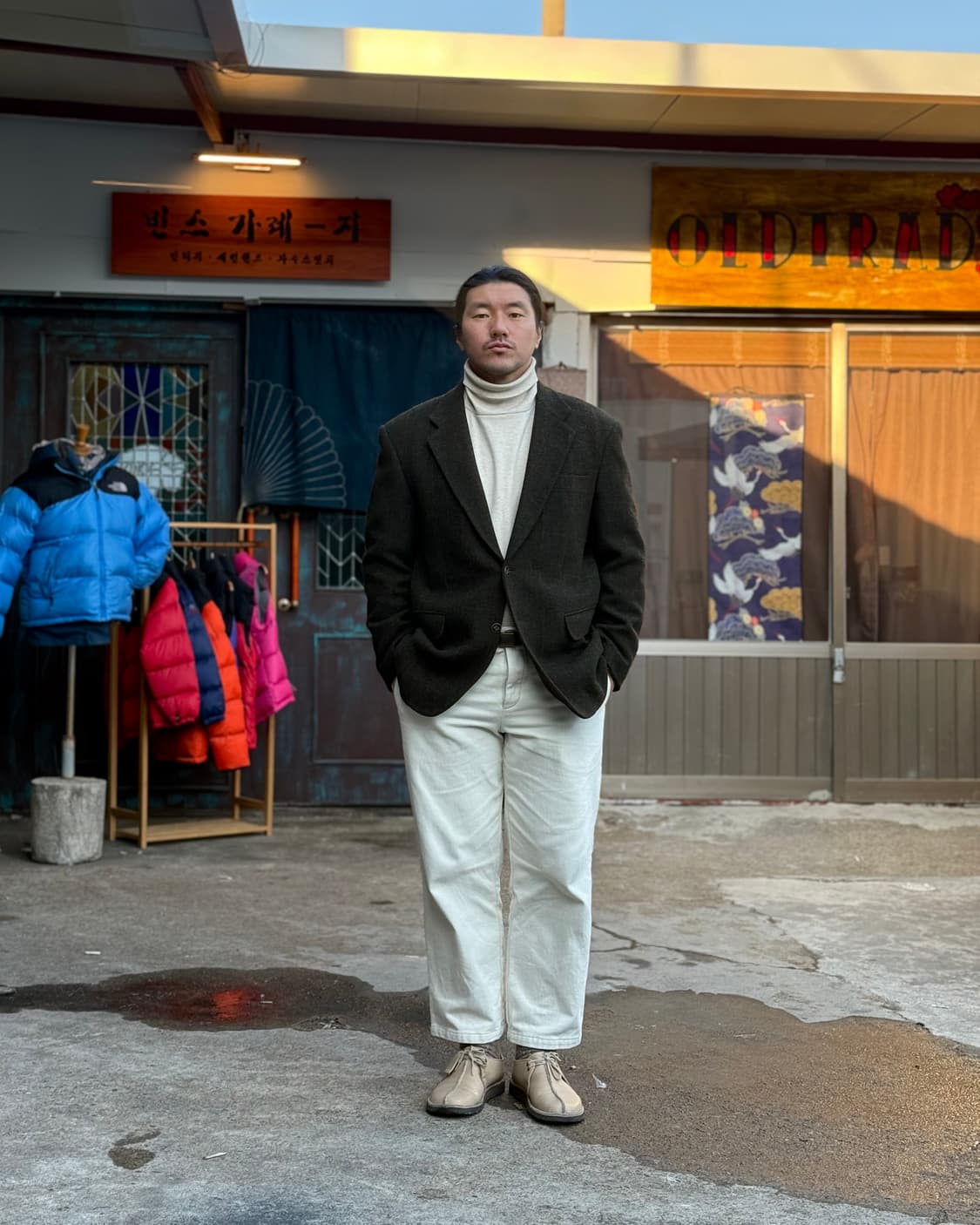 90‘s Marbaeya 트위드 울 자켓 105 상품이미지7