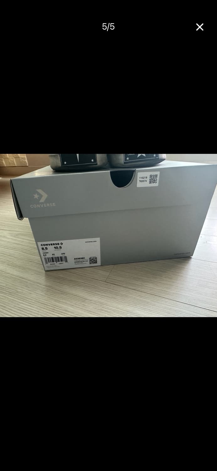 릭컨 터보다크 척 70 하이 레이스리스 아이언 상품이미지5