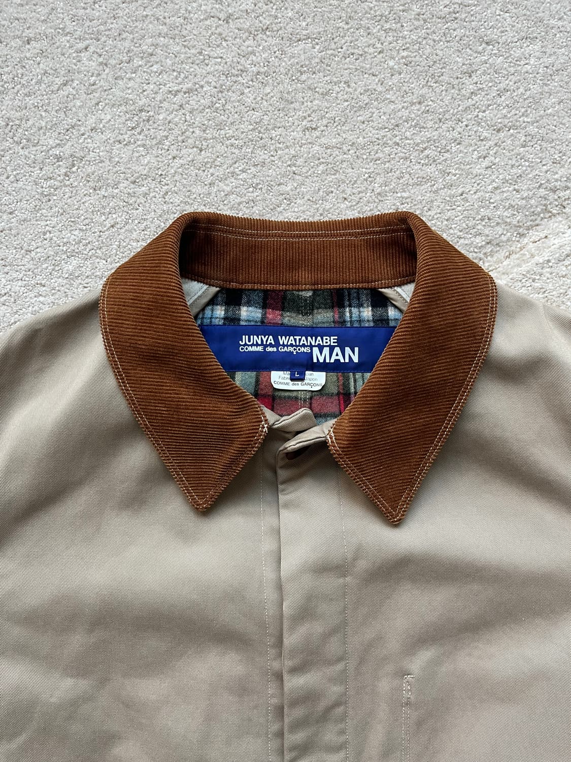 준야와타나베 맨 워크 코트 (100-103) 상품이미지4