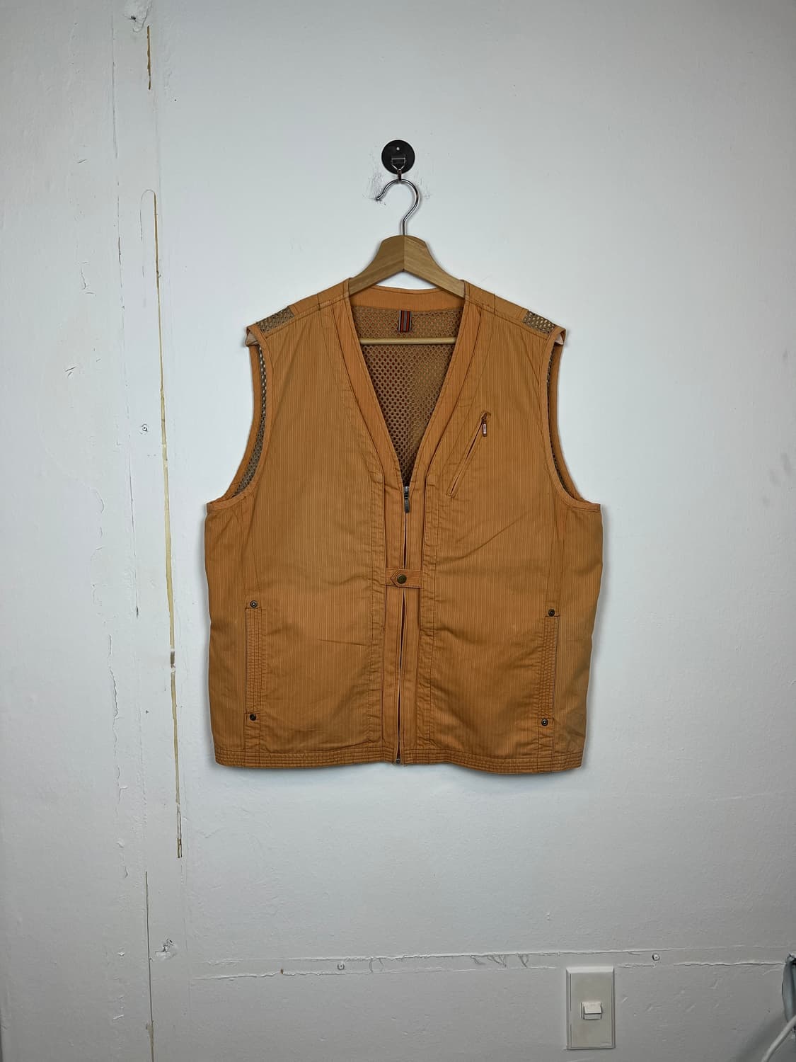 O174 Playboy  오렌지 메쉬 안감  베스트 L 상품이미지1