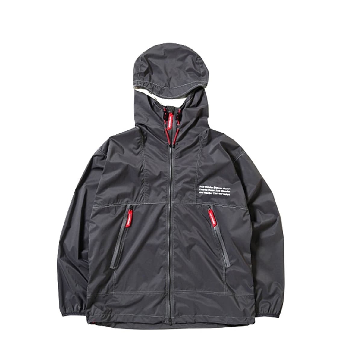 District Vision x And Wander 집업후디 인드브레이커 상품이미지1