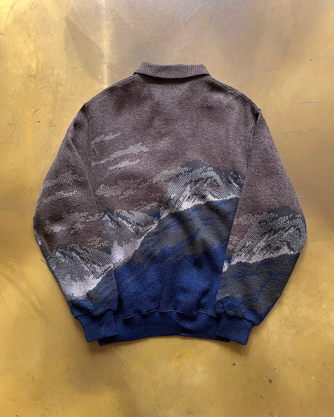 1980-90s Lou Graham Retro Knit Sweater 상품이미지9