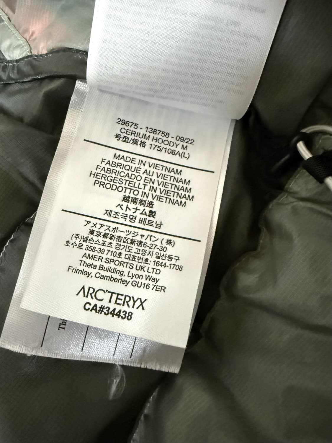 [L] 아크테릭스 세륨 후디 해비타트 상품이미지3