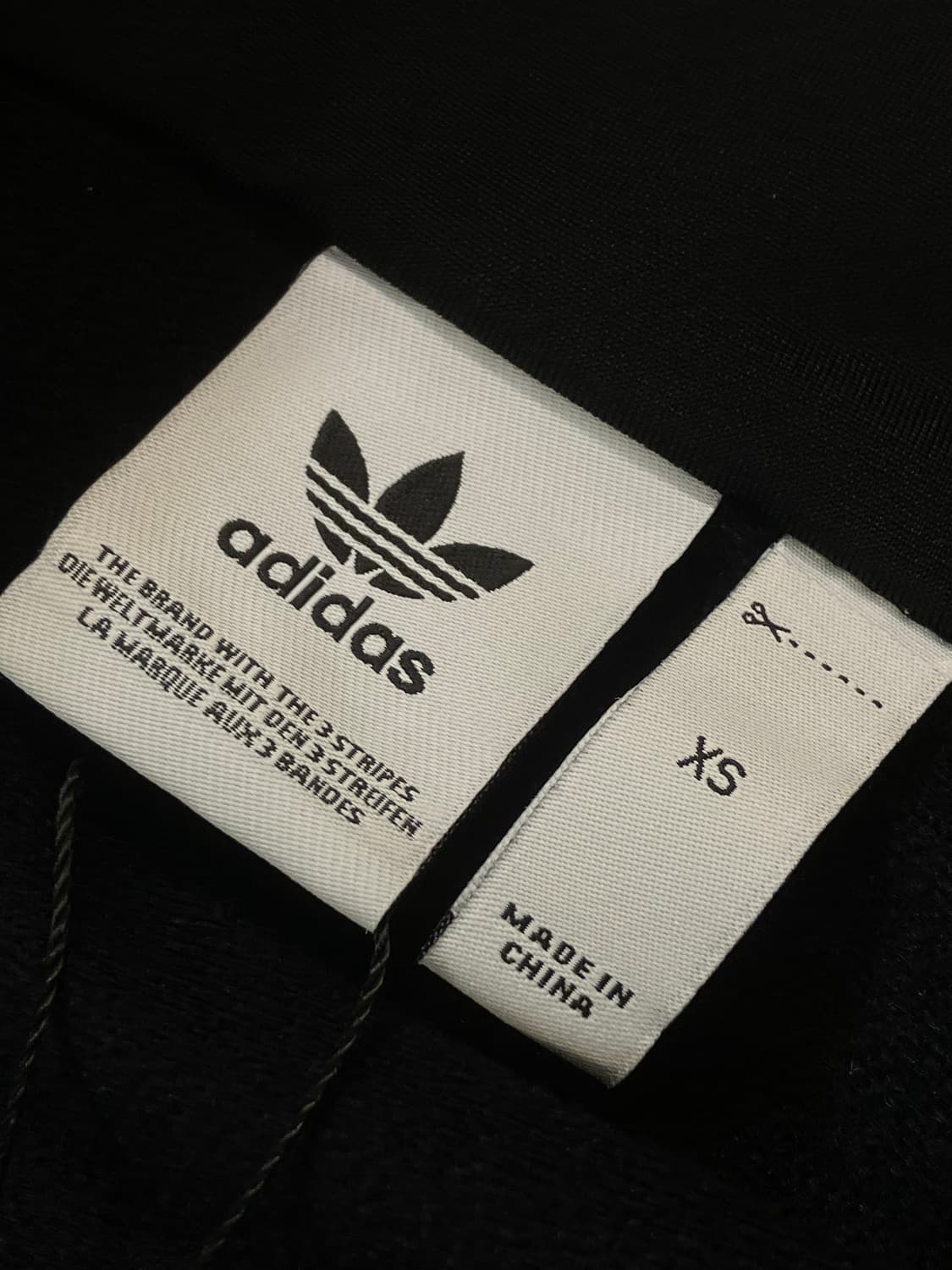 아디다스 크롭 져지 블랙 XS #csz2280  상품이미지5