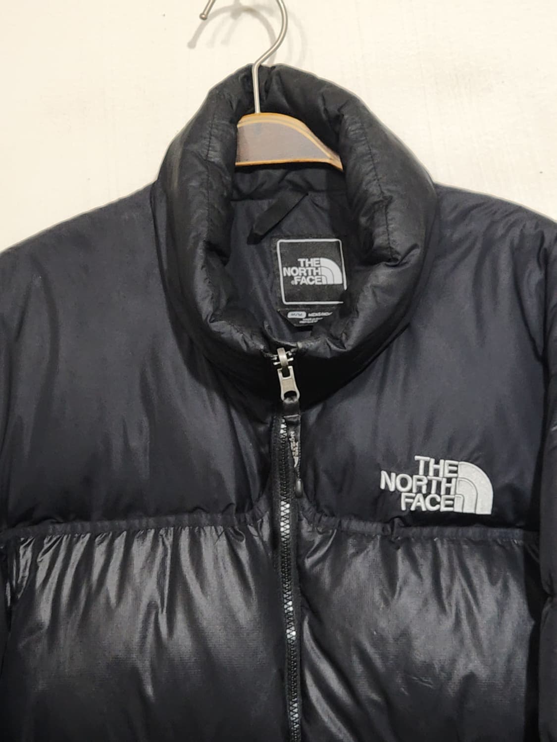 (L) 노스페이스 눕시패딩 점퍼 블랙 거위털 700 구스다운 자켓  상품이미지2