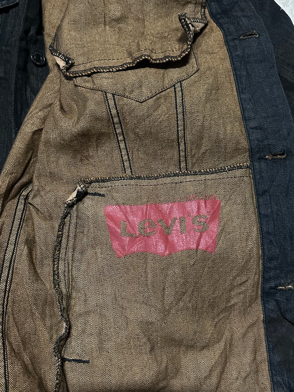 리바이스 데님 자켓 XL 상품이미지5