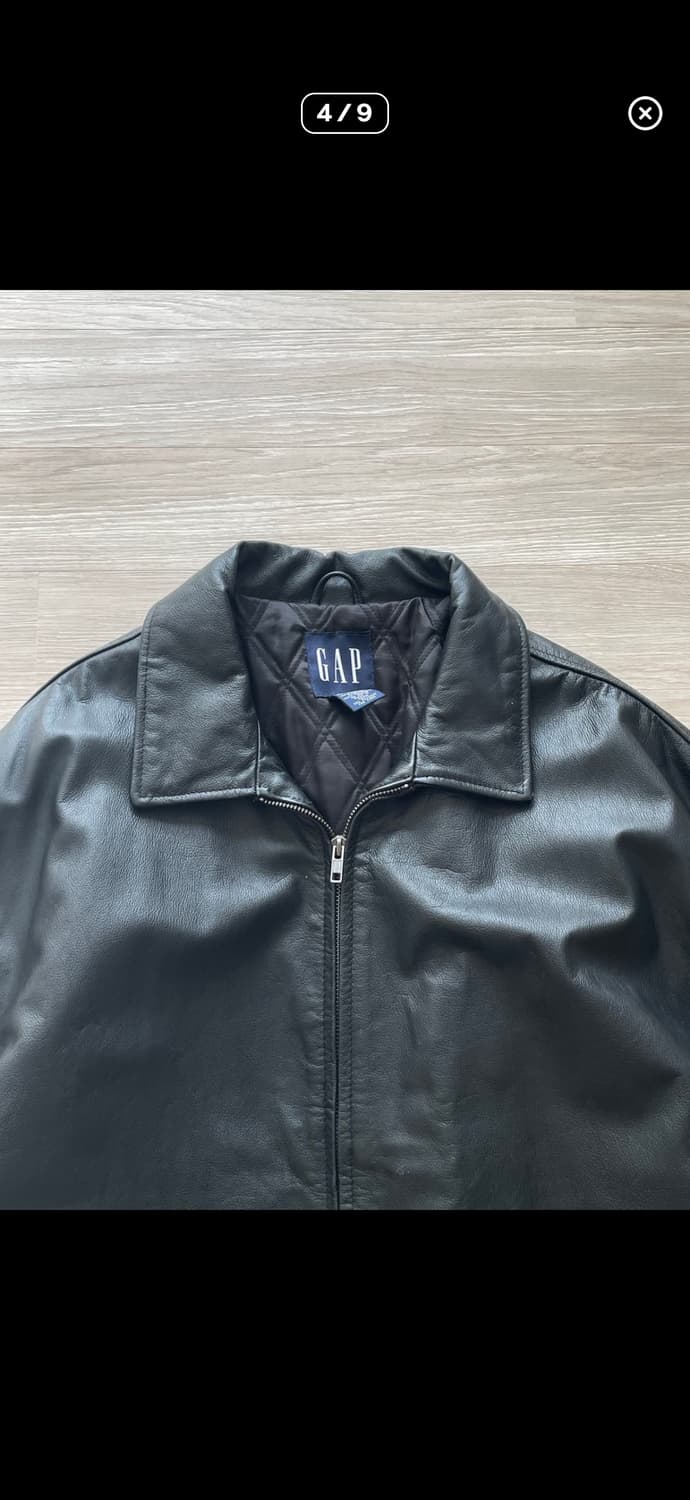 빈디지 올드갭 레더자켓 상품이미지4