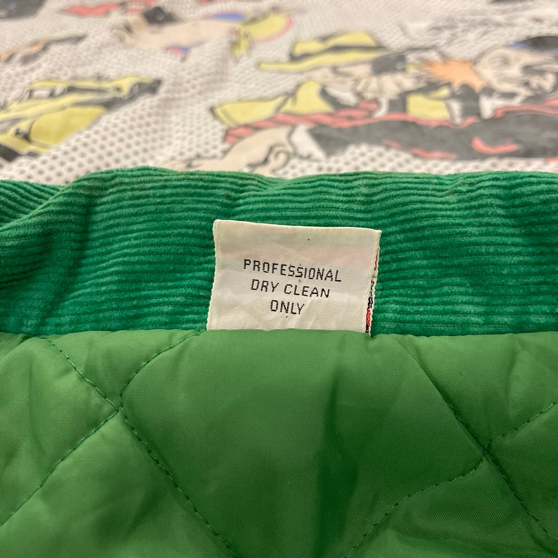 80s birdie USA 빈티지 골덴 스타디움 자켓 상품이미지6