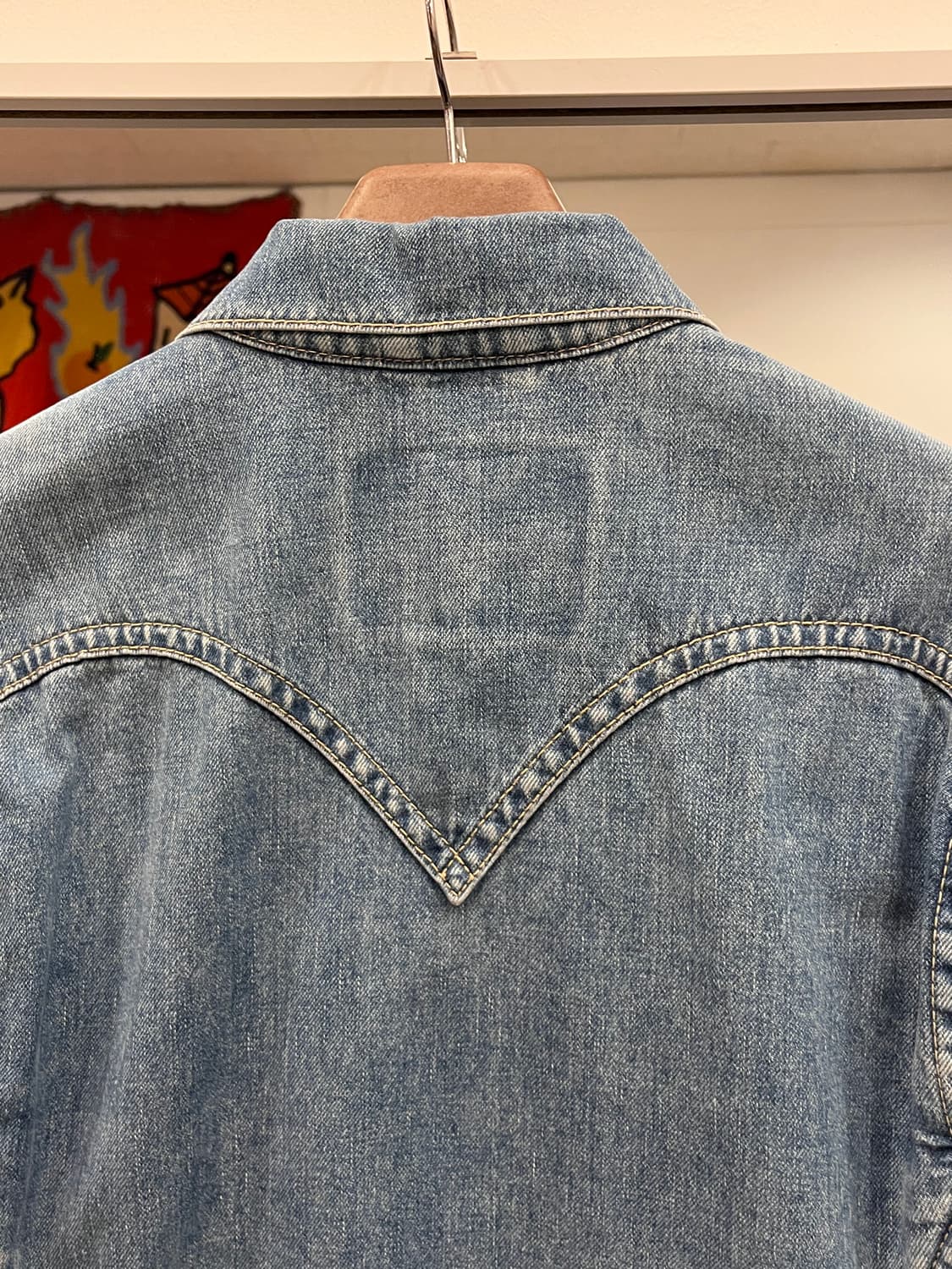 00s Levis 리바이스 70901 Type1 타입원 데님 트러커 자켓 상품이미지5