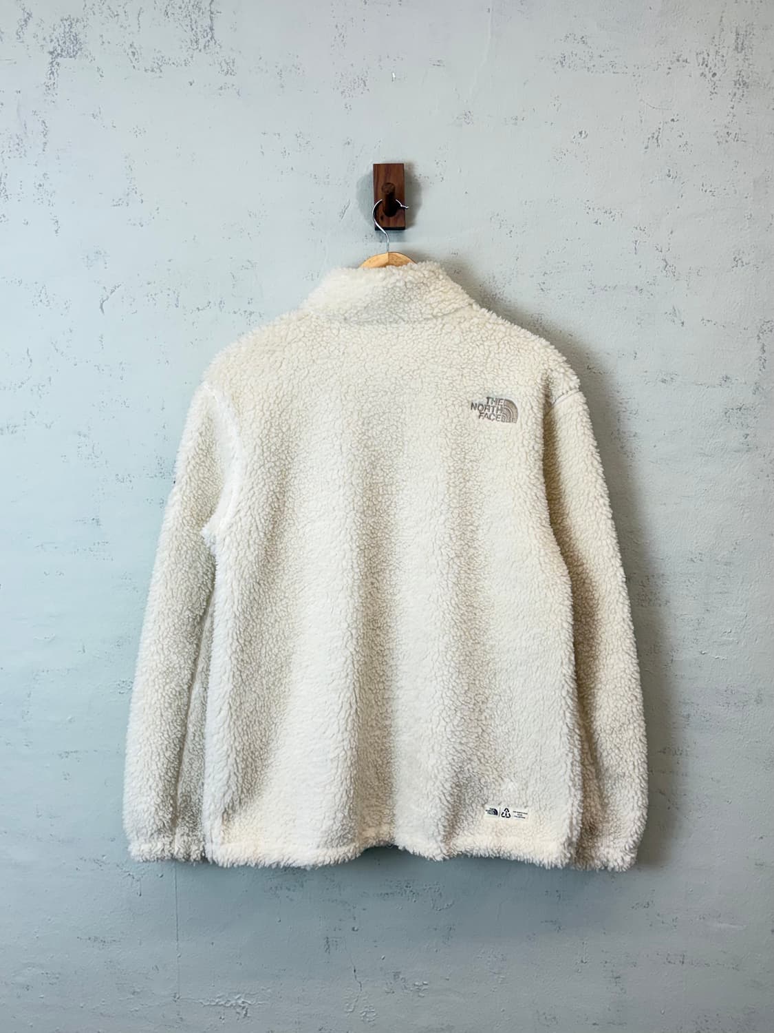 노스페이스 크림 화이트 후리스 자켓 상품이미지2