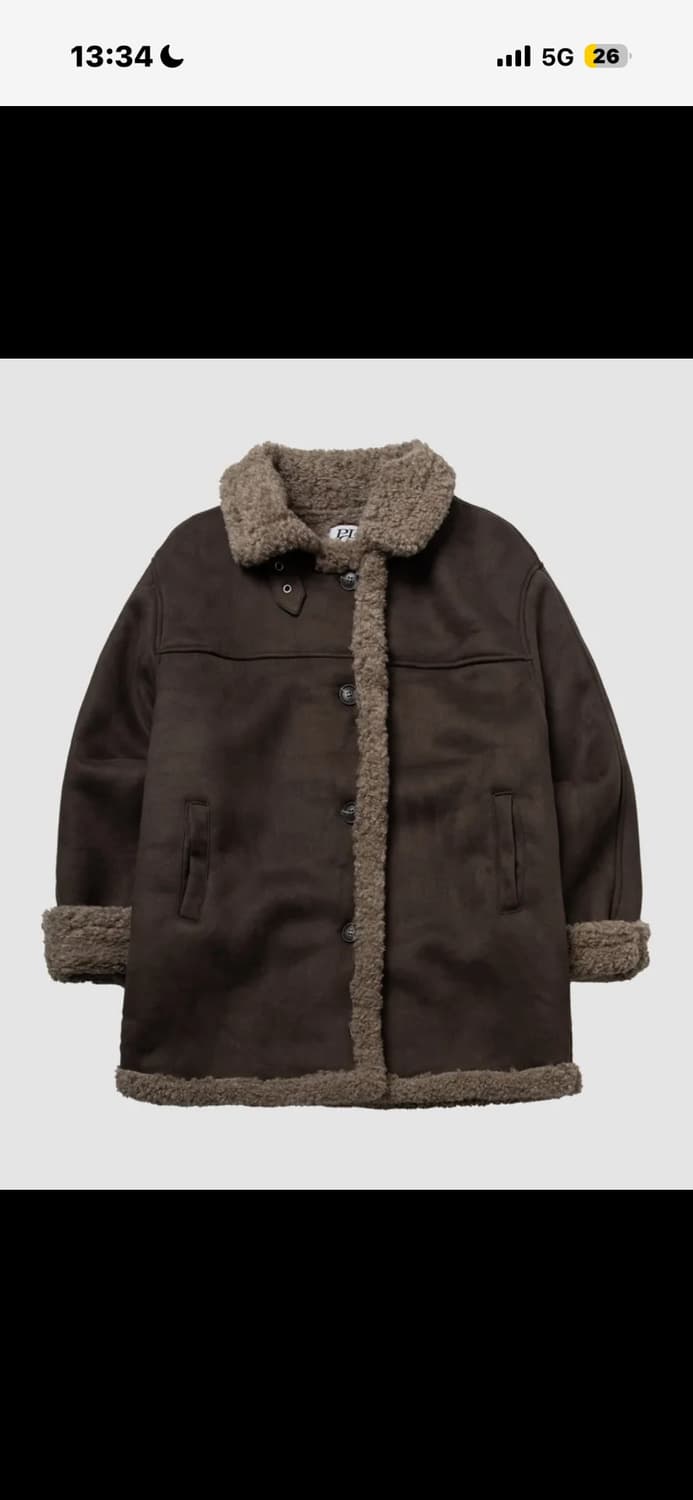 플레이스 스튜디오 무스탕 하프자켓 코드 상품이미지1