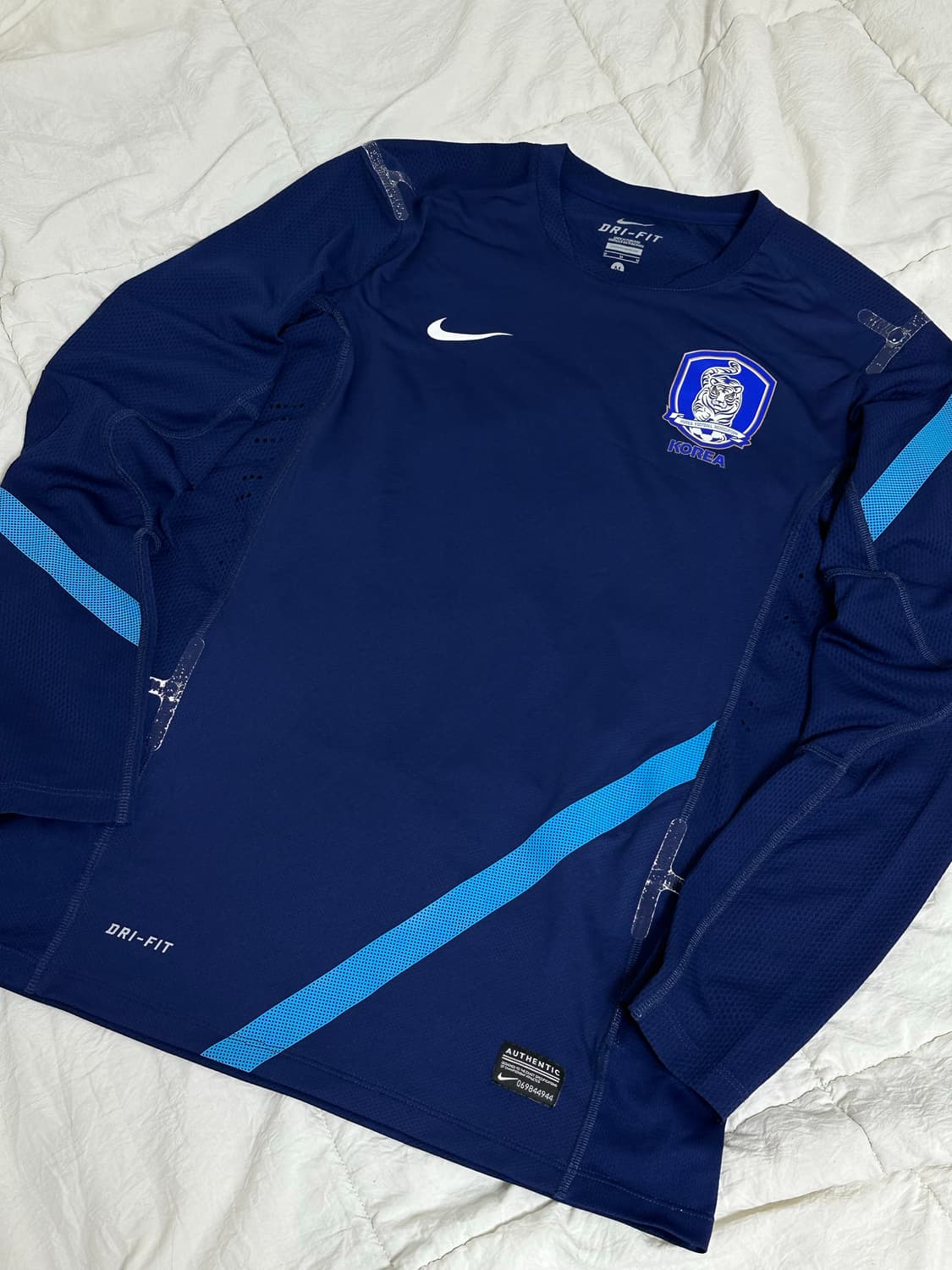 나이키 국대 드라이핏 긴팔 트레이닝 탑 미디움 상품이미지1