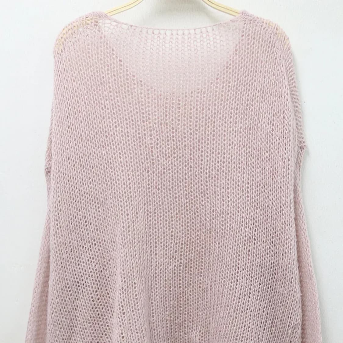 AUNT MARIE'S 딸기우유 히메갸루 브이넥 니트 61846 상품이미지5