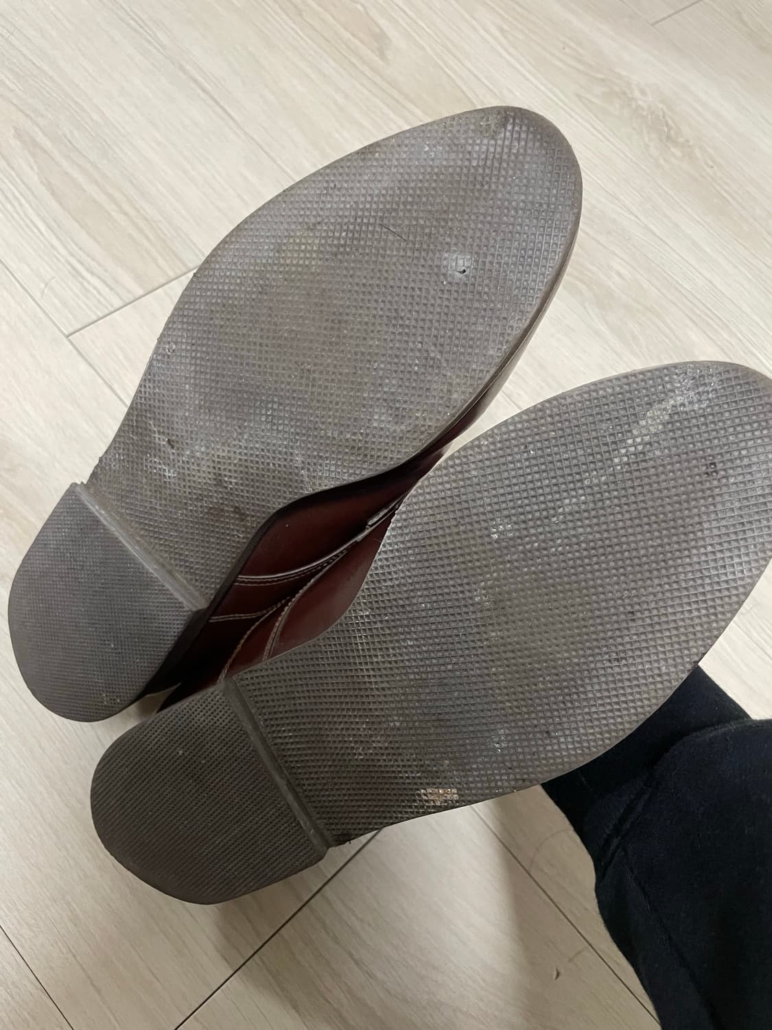 오리지널 체코군 버건디 더비슈즈 265 상품이미지2