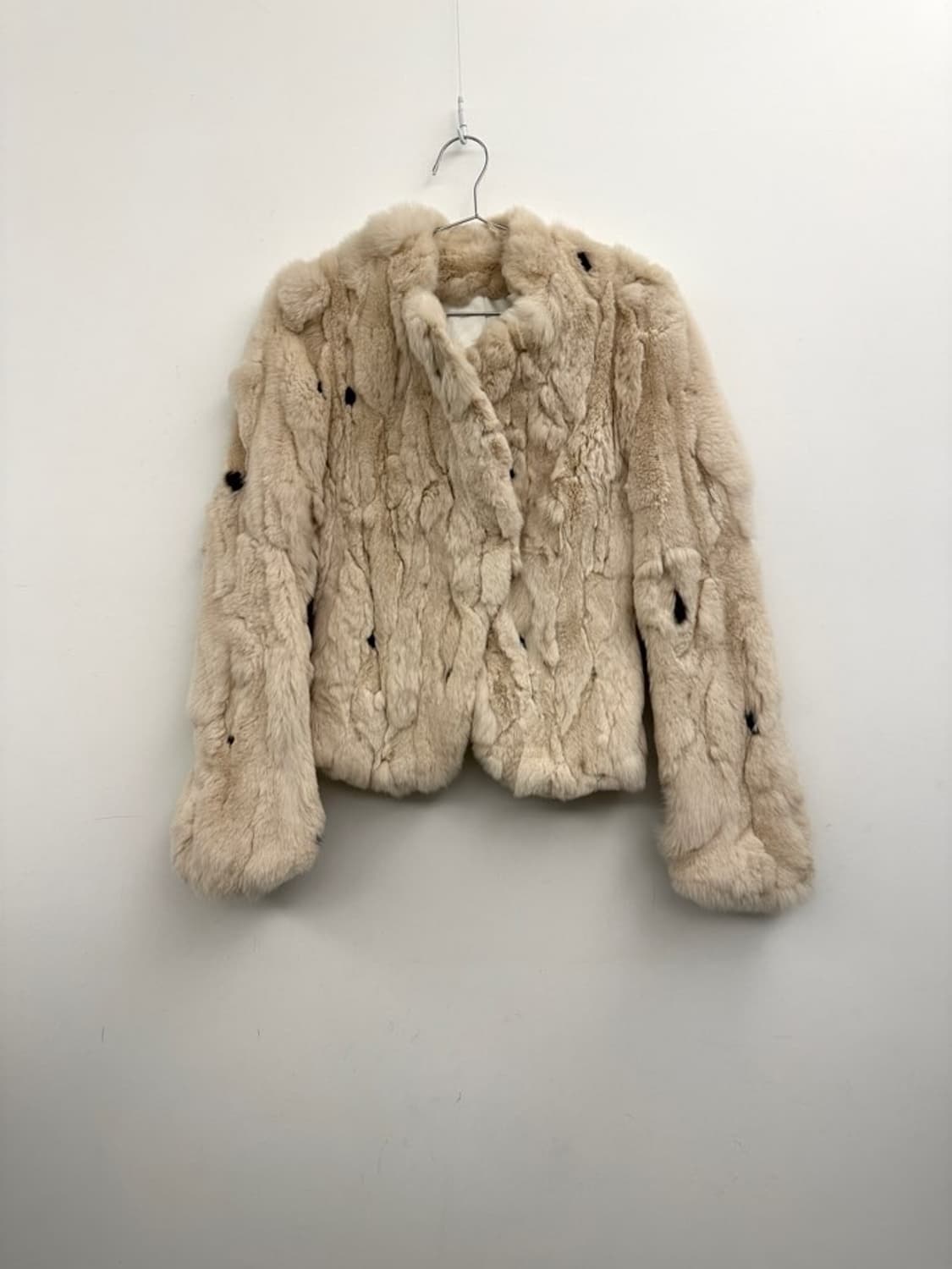 Milk rabbit fur jacket / ivory 상품이미지1