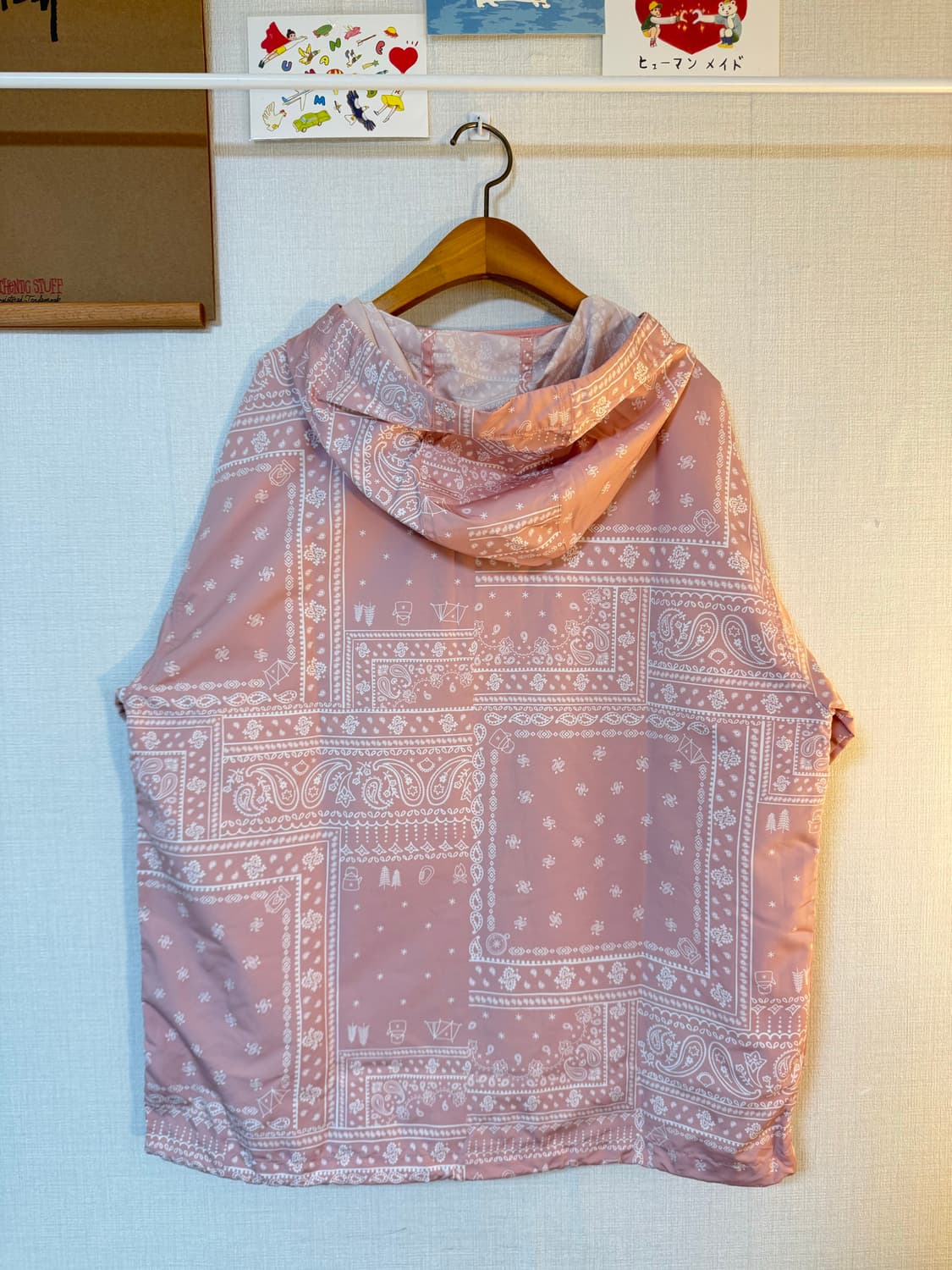 [L] 스노우피크 페이즐리 핑크 아노락 상품이미지2