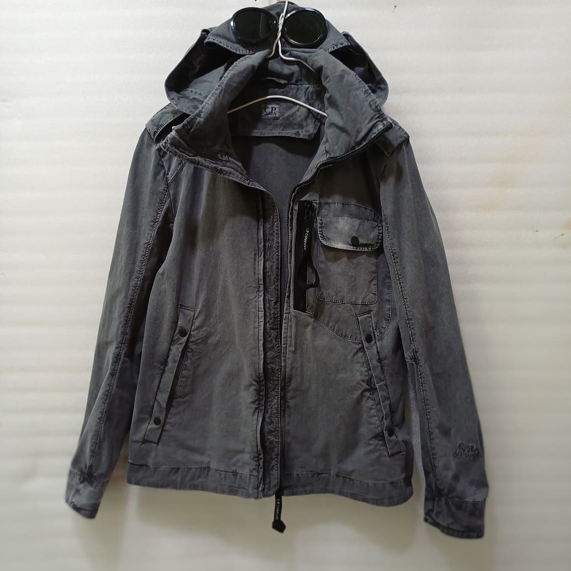 국내정품 CP 컴퍼니 고글 후드 야상 자켓 남성 큰 S ~ M 사랑봉봉 상품이미지1