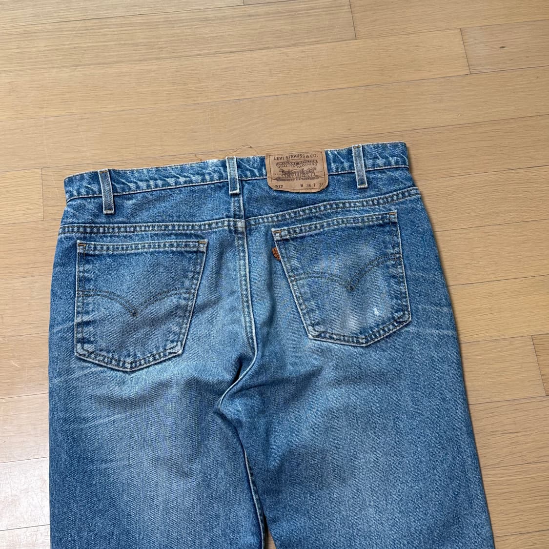 90년대 리바이스 517 부츠컷 데님 Made in USA 미국 빈티지 상품이미지9