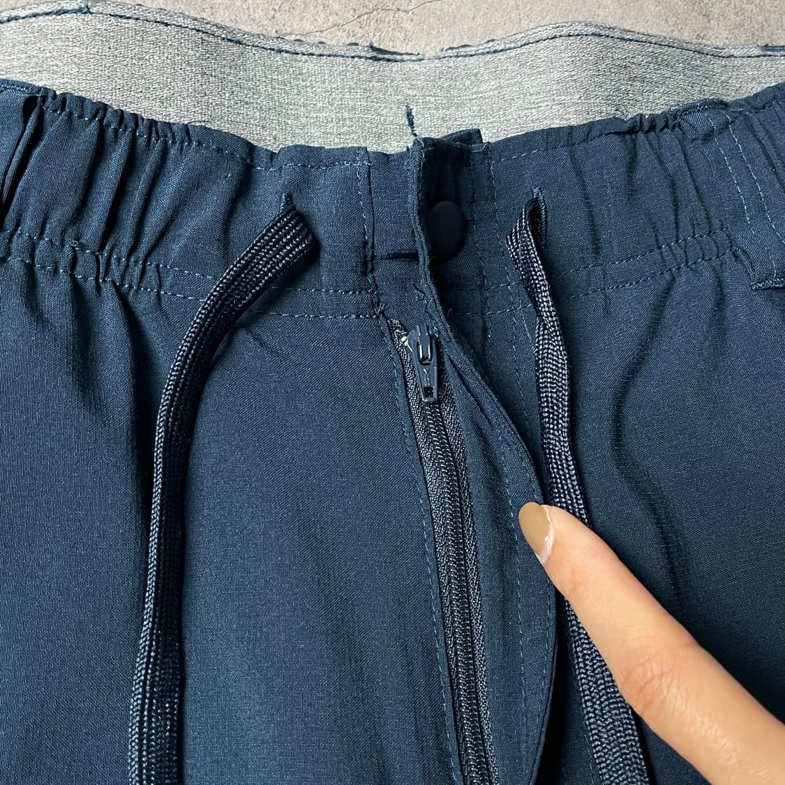 CARHART 칼하트 네이비 밴딩 스크럽 워크 팬츠 A00933 상품이미지3