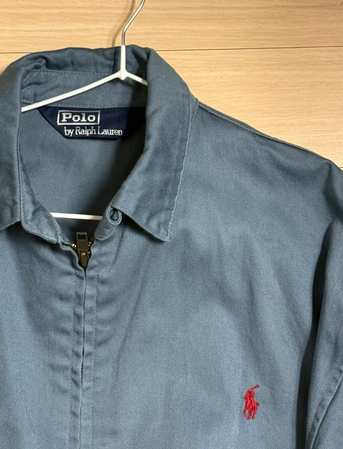 폴로 코튼 해링턴 자켓 스윙 워크 상품이미지3