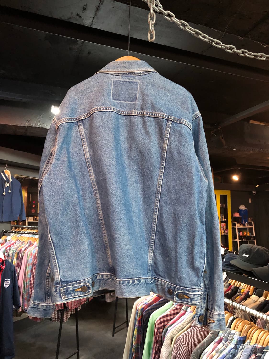 리바이스 90’s 70507 데님 트러거 청자켓 미국판 상품이미지2