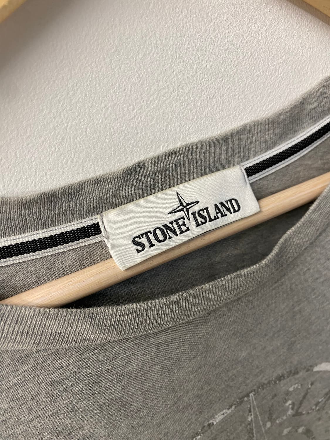 [XL] Stone Island 스톤아일랜드 빅 콤파스 로고 반팔 티셔츠 상품이미지7