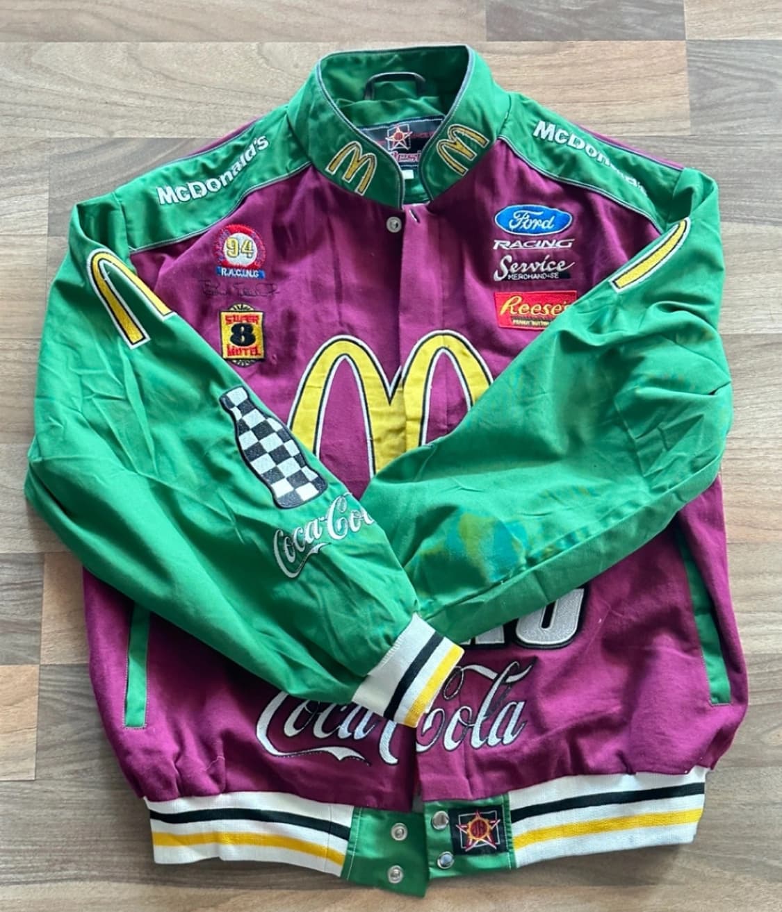맥도날드x코카콜라 레이싱자켓 상품이미지1