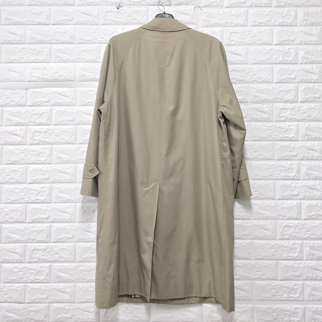 버버리 클래식 트렌치 코트 베이지 L 상품이미지4