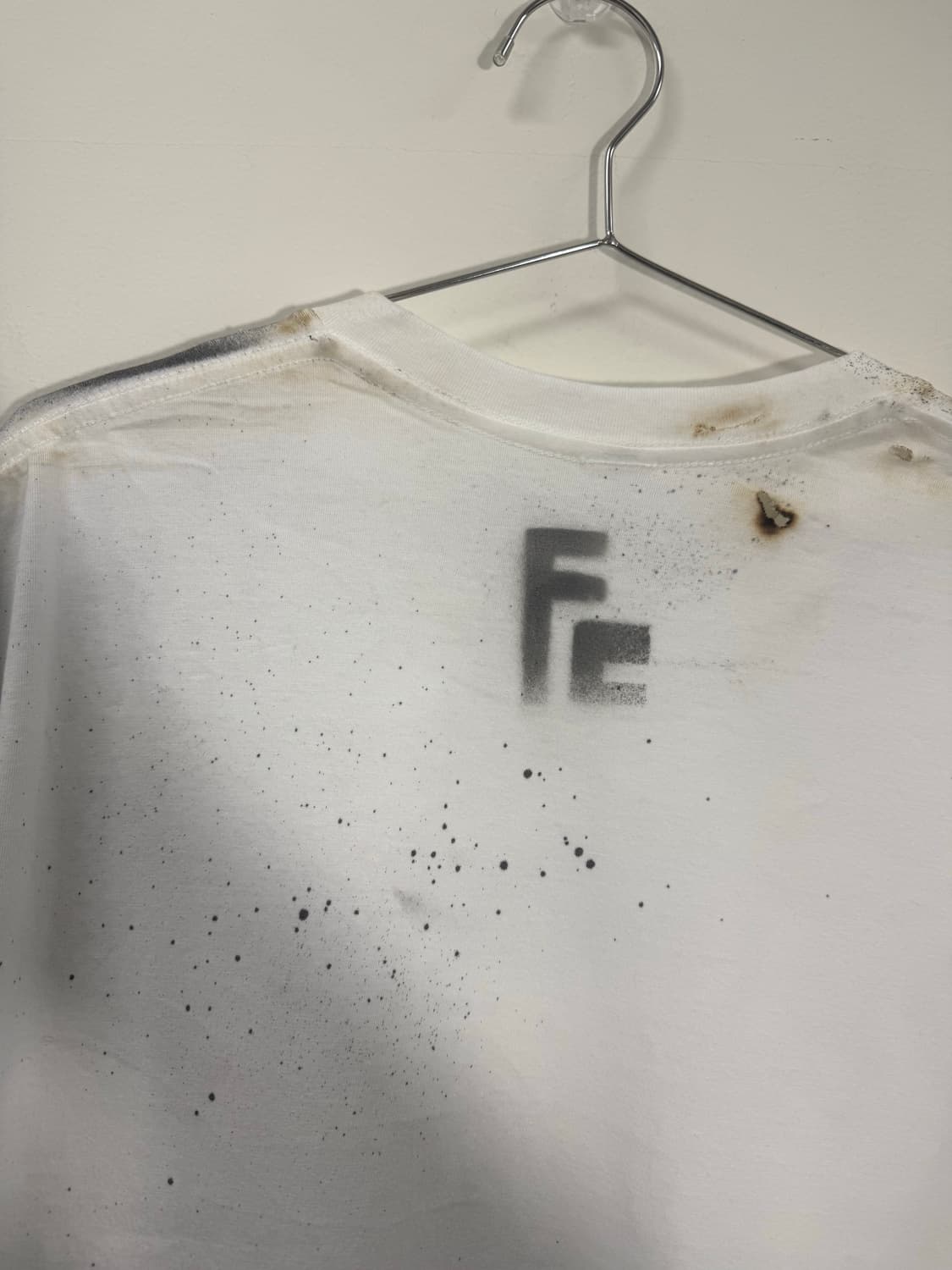 FE 말보로 빈티지 레트로 그릴드워싱 데미지 반팔 상품이미지4