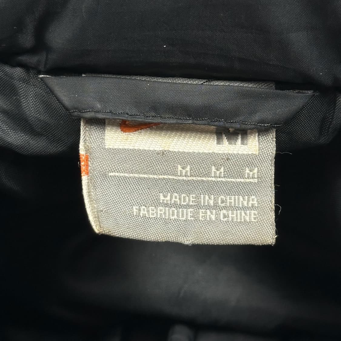 실측XL 나이키 맨유 올드스쿨 푸퍼 다운 패딩 블랙 상품이미지7