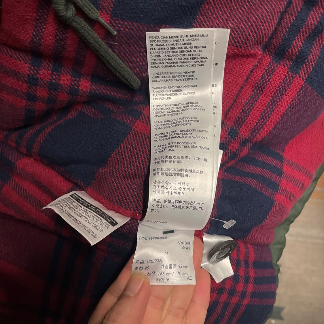 리바이스 덕 다운 시어링 야상 자켓 파카 상품이미지9