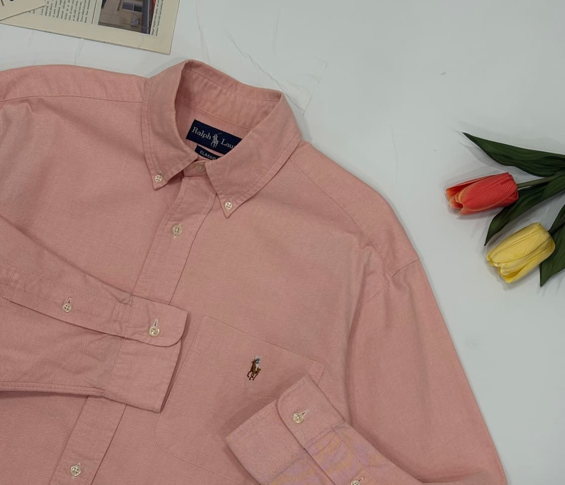 Polo 폴로랄프로렌 핑크 셔츠 상품이미지4