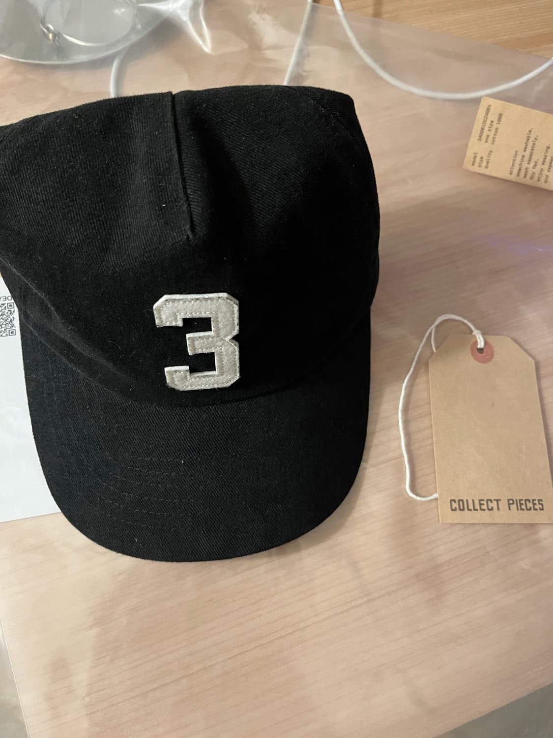 컬렉트피시스 5패널 캡 블랙 상품이미지3