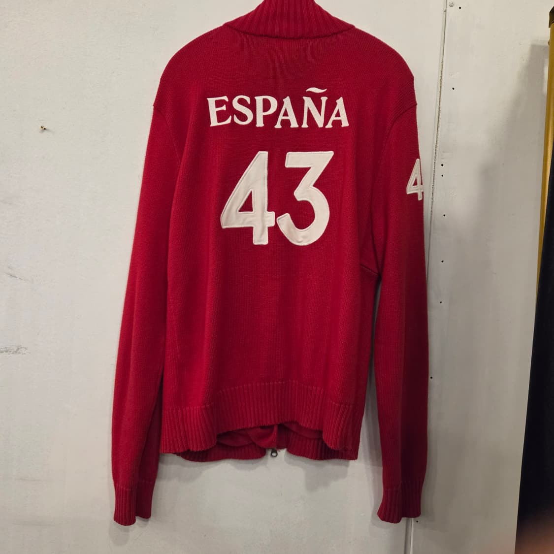 폴로 빅포니 에스파냐 스페인 니트집업 xl  상품이미지2