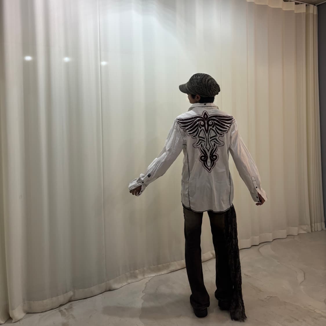 “ROAR”00’s Design Back Print Shirts 상품이미지7