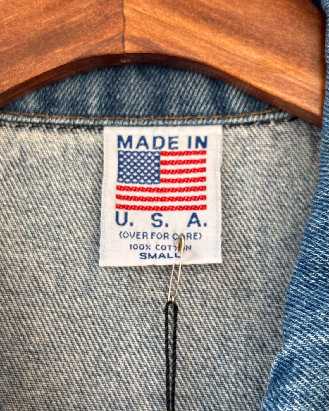 Tektronix vintage USA made denim trucker 상품이미지9