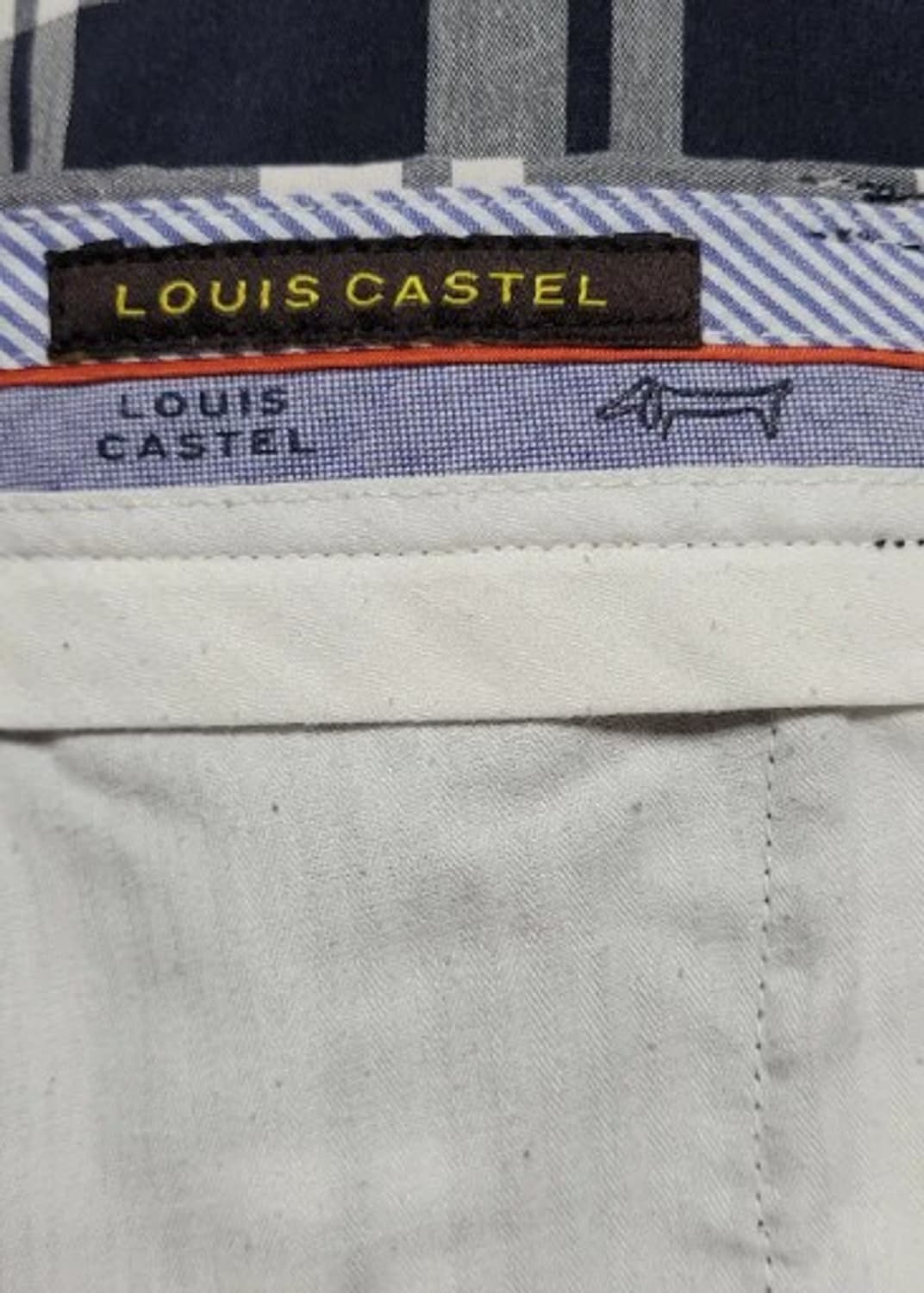 루이까스텔 골프 체크여름바지 90사이즈 상품이미지5