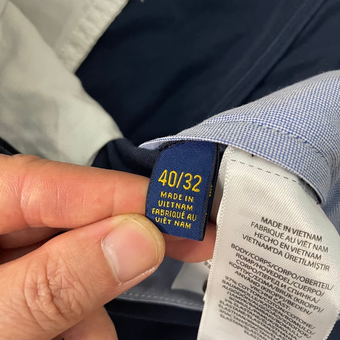 [41] 폴로 면바지 (새상품급, 허리40-41인치추천 상품이미지8