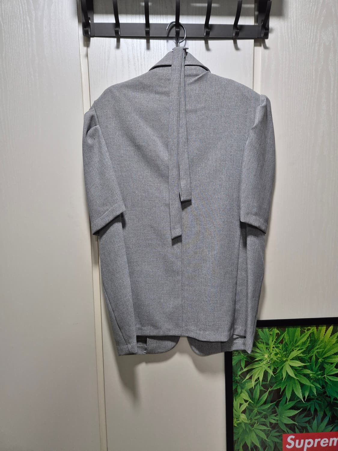 (타임세일)(새상품)DINT 딘트 잔체크 프릴 블라우스 자켓 상품이미지10