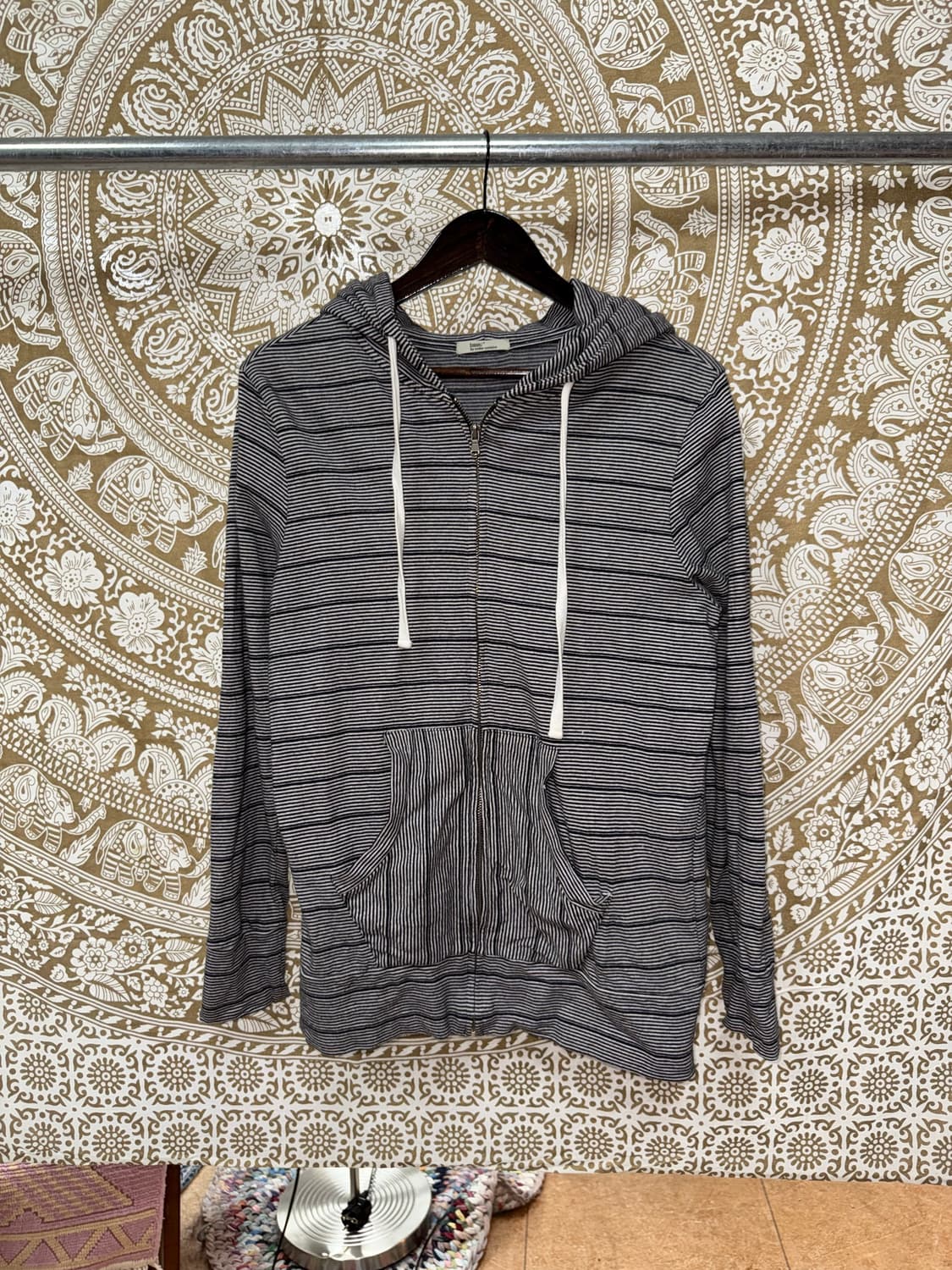 코데즈컴바인 스트라이프 후드집업 자켓 상품이미지3