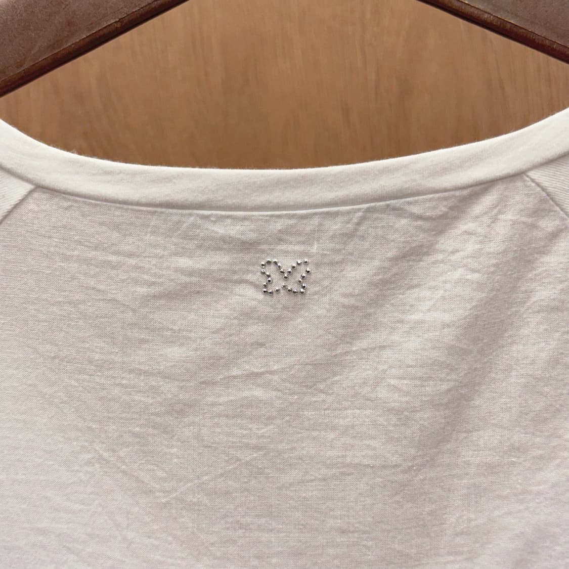 막스마라 위켄드 브이넥 핀턱 절개 디테일 블라우스 아이보리 상품이미지6