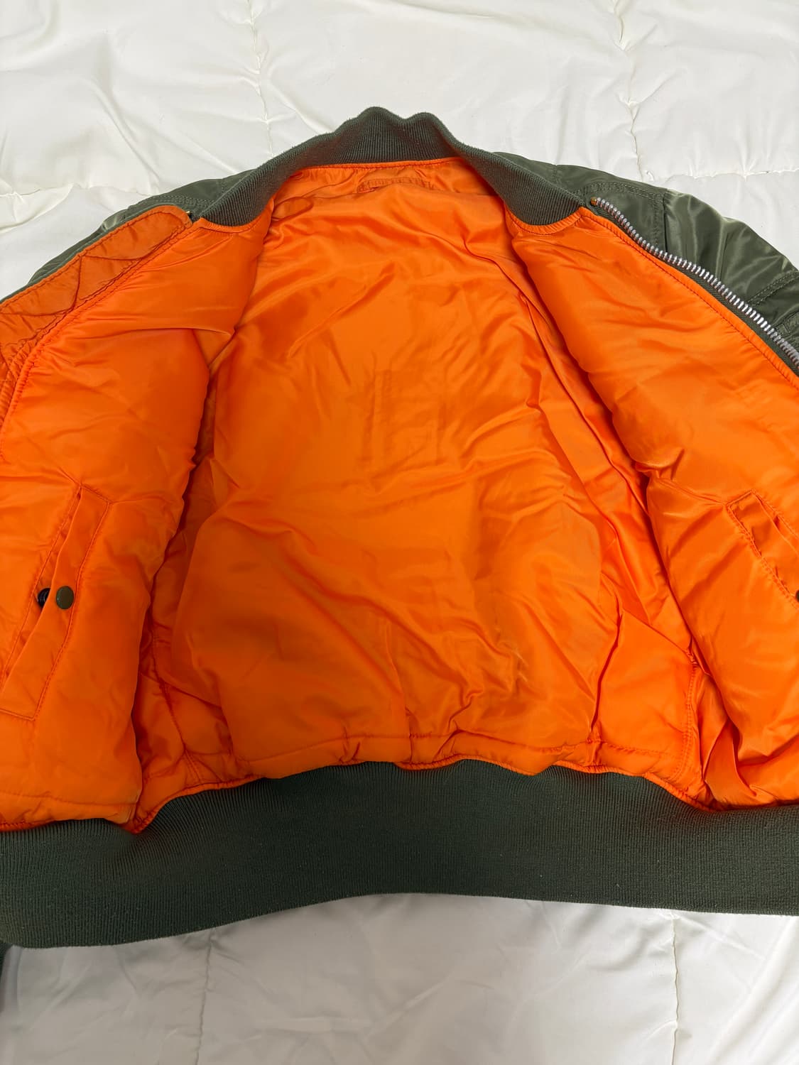 상태굿)알파인더스트리 ma-1 상품이미지7