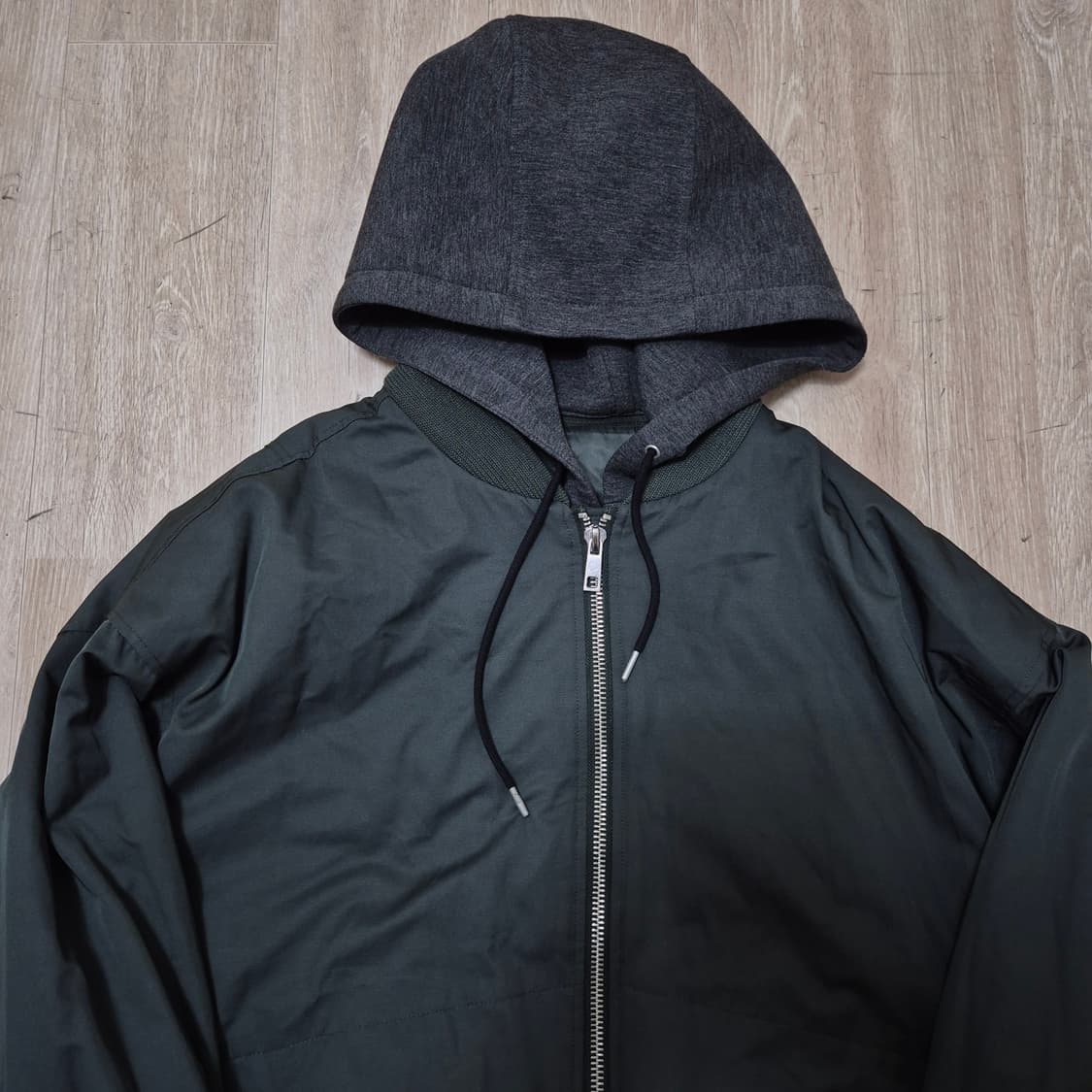 AD HOC 애드호크 플랩 디테쳐블 플랩포켓 후드 점퍼 XL(105) 상품이미지2